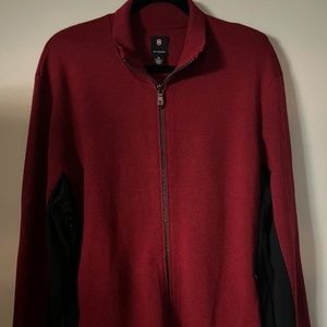 Victorinox red 100% marino wool sweater